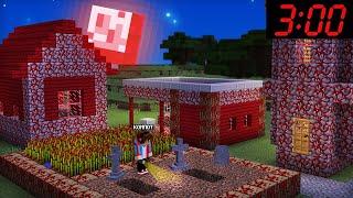 Я ПРОВЁЛ НОЧЬ В ПРОКЛЯТОЙ ДЕРЕВНЕ В МАЙНКРАФТ | Компот Minecraft