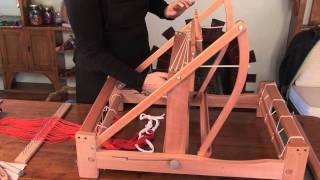 How to put a warp on your table loom Pt 1