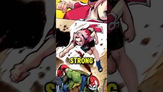 Sakura vs Raphael (Naruto X TMNT)  #anime #comics #shorts