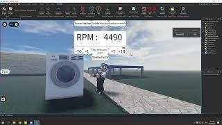 Washing Machines Destruction Playground In Roblox Studio