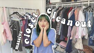 MASSIVE closet cleanout! 2021