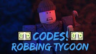 ROBLOX ROBBING TYCOON CODES!