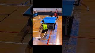 Great Point  AMAZING Table Tennis Defense