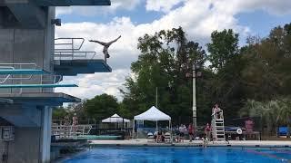 Lauren Gryboski Armstand Somersault Pike 612b 5m Platform Diving