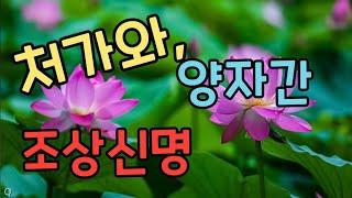 #천지신명 제자의 처가와, 양자 신명에 대한 영상입니다,