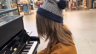 A Hat And Some Hair Play Cool Piano