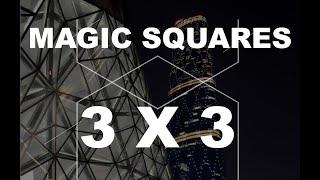 CAPGEMINI | Grammar of Mathematics | Magical Squares | 3 X 3 | 3 Patterns | Must Know | MJ