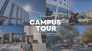 California State University, Fullerton campus tour