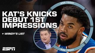 1ST IMPRESSIONS of Karl-Anthony Towns as a KNICK  + RANKING best centers in the East  | NBA Today