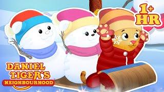 Daniel Plays in the Snow | Holiday Cartoons for Kids | Daniel Tiger