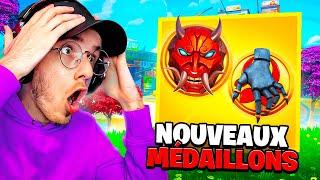 FAIRE TOP 1 avec les 2 NOUVEAUX MEDAILLONS du CHAPITRE 6 sur FORTNITE !