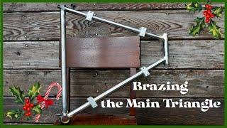 West County Custom Part 3: Brazing the Main Triangle