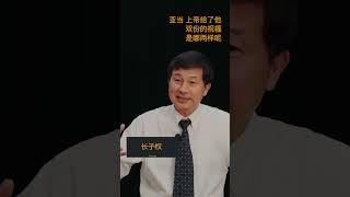 长子的遗产及其特权即长子权