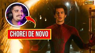 ME EMOCIONEI ASSISTINDO HOMEM-ARANHA SEM VOLTA PARA CASA