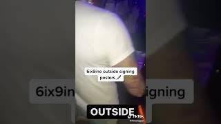 6ix9ine signing posters