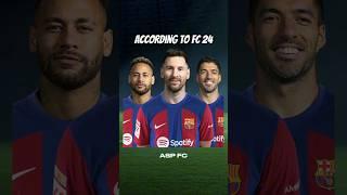 What if MSN returned to Barcelona today? FC 24 (Messi Neymar Suarez)