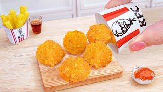 Yummy KFC  Delicious Miniature Popcorn Chicken Tina Mini Cooking Tips