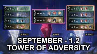 SEPTEMBER 1.2 TOWER OF ADVERSITY‼️ 30/30⭐ FULL CLEAR - Wuthering Waves