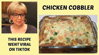 This CHICKEN COBBLER is Comfort Food At It's Finest ! So easy to make not surprised it went viral!