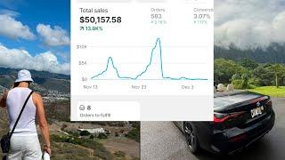 I made $50,000 in Ecom and this is how - Road to $1M Day 299