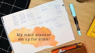 Take A Note B6 Planner Set Up