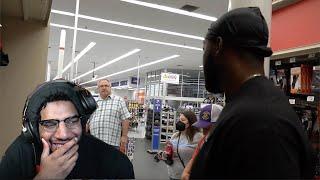 OLD MAN TRIED TO FIGHT ME JIDION REACTION!!!!