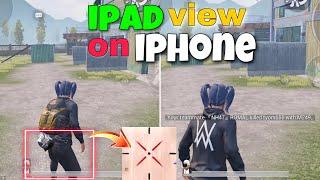 NEW Trick Ipad View On iPhone Joni  Pubg Mobile