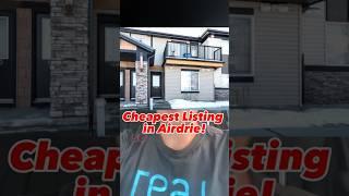 Cheapest Listing in Airdrie, AB! #airdrie #airdriealberta #airdrierealestate #airdrierealtor