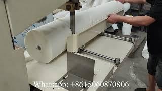 Good price Double embossing maxi roll paper embossing machine