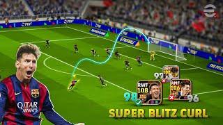 108 Rated L. MESSI Blitz Curler Review  MSN Pack eFootball 2025 Mobile |