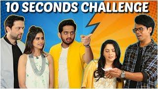 Dhurala | 10 Seconds Challenge With Team Dhurala | Sai Tamhankar, Ankush Chaudhary, Siddharth Jadhav