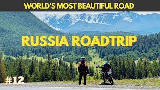 #12 RUSSIA: Riding through world's most beautiful road - Chuyusky Trakt #silkroadtrip