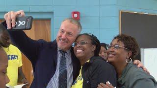 "The American Educator" pays a visit to Burke County schools