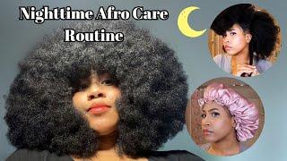 My Night-Time AFRO Care Routine