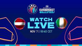 Latvia v Ireland | Full Basketball Game | FIBA Women's EuroBasket 2025 Qualifiers