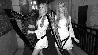 THE SOUND OF SILENCE (Harp Twins) Electric Harp