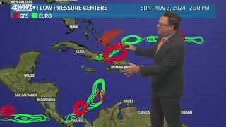 Thursday 10PM Tropical Update: Watching two areas of development