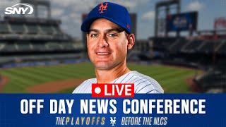 Carlos Mendoza speaks on Friday ahead of Mets' NLCS appearance | SNY