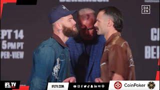 'F*** YOU, I'M GOING TO MAKE YOU CRY' - CALEB PLANT & TREVOR McCUMBY GO AT IT DURING FACE-OFF