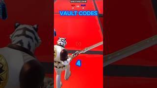 ALL THE VAULT CODES FOR RED VS BLUE #fortnite #short #gaming