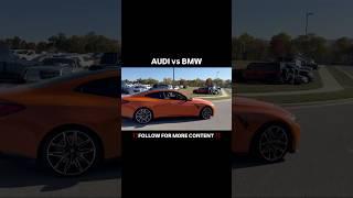 AUDI vs BMW---#fyp  #explore #explorepage #instagood #boosted #cam #custom #viralvideos #trending