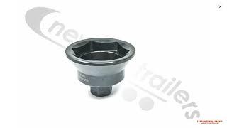 N1004284 - SAF Hub Nut Socket For Intradisc & Intradisc Plus Axles