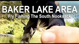 Flyfishing the South Nooksack River in Baker Lake National Forest