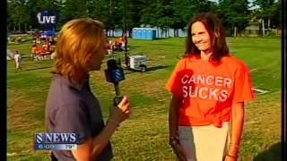 WRIC 8News Live Coverage of the Relay For Life of Western Henrico - Martha Nicholas interview