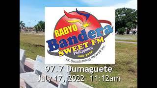 Radyo Bandera Sweet FM 97.7 Dumaguete -station ID 2022