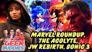 MARVEL Updates, Jurassic World Rebirth Details, Amandla Stenberg On THE ACOLYTE - THE GEEK BUDDIES