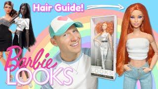 Barbie LOOKS  (10,11 &12) Review, Unboxing and Hair Guide / Tutorial!