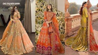 New Trending Beautiful Sharara GhararaDresses/Stylish Dress 2025/Party Wear/Gorgeous Mehndi Dresses