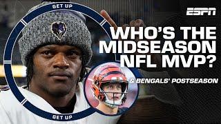 Lamar Jackson? Josh Allen?  DEBATING NFL MVP + Bengals playoff hopes still ALIVE? | Get Up