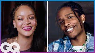 Rihanna Asks A$AP Rocky 18 Questions | GQ